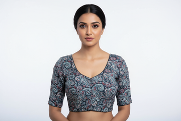 Scarlet Pure cotton Handwork Blouse for women