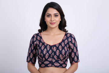 100% cotton with lining blouse