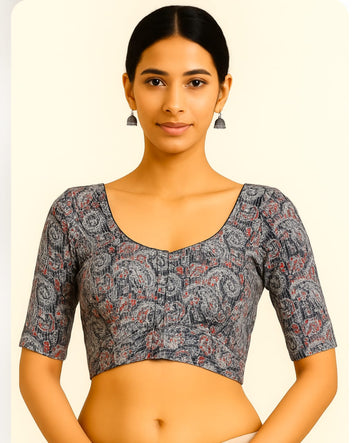 Scarlet Pure cotton Handwork Blouse for women