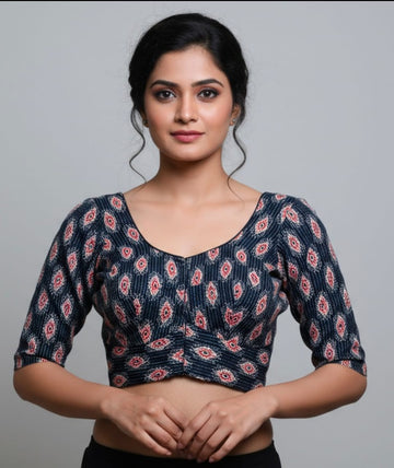 Pure cotton Handwork Blouse for women 3