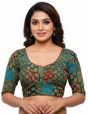 Scarlet Pure cotton Handwork Blouse