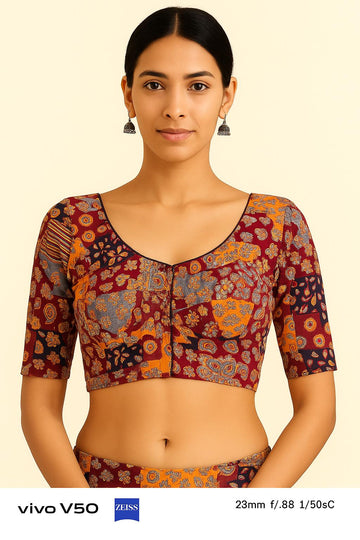 100% cotton with lining blouse