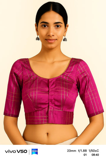 100% silk with lining blouse