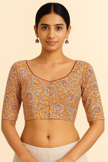 100% cotton with lining blouse