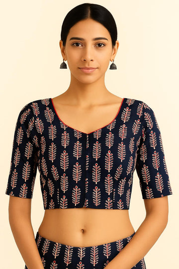 100% cotton with lining blouse