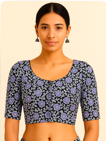 100% cotton with lining blouse