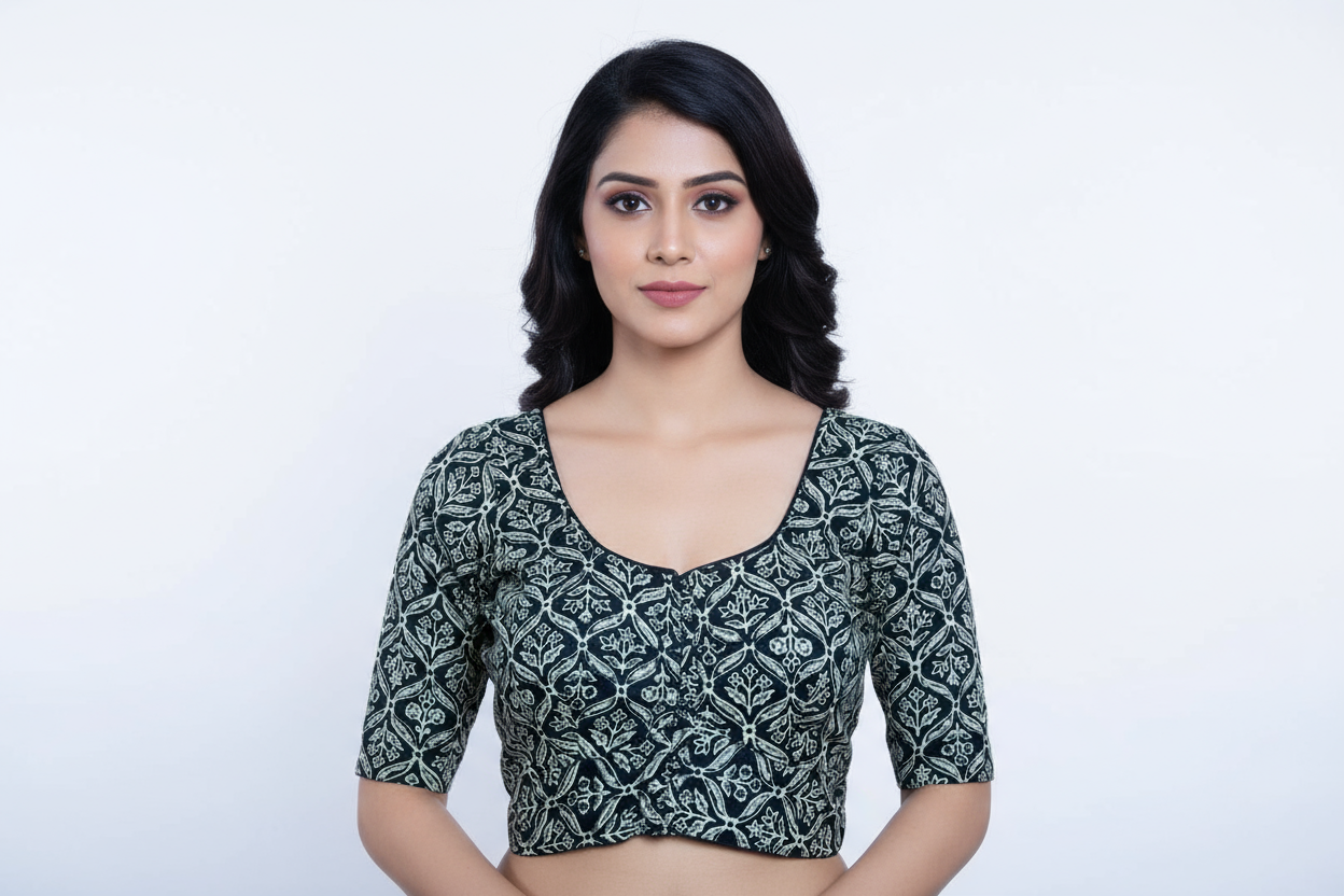 Pure cotton Handwork Blouse for women