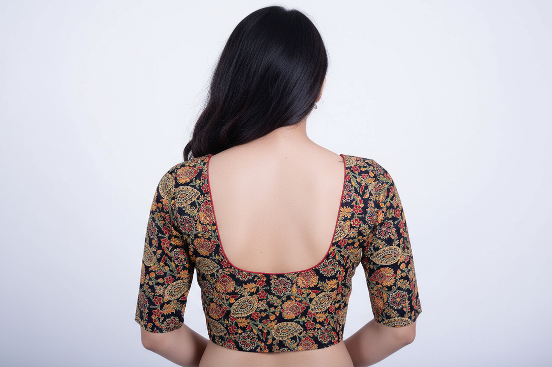 Pure cotton Kalamkari  Blouse for women