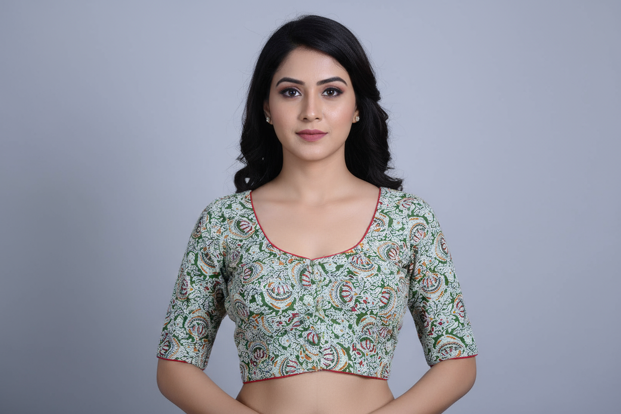 100% PURE COTTON BLOUSE