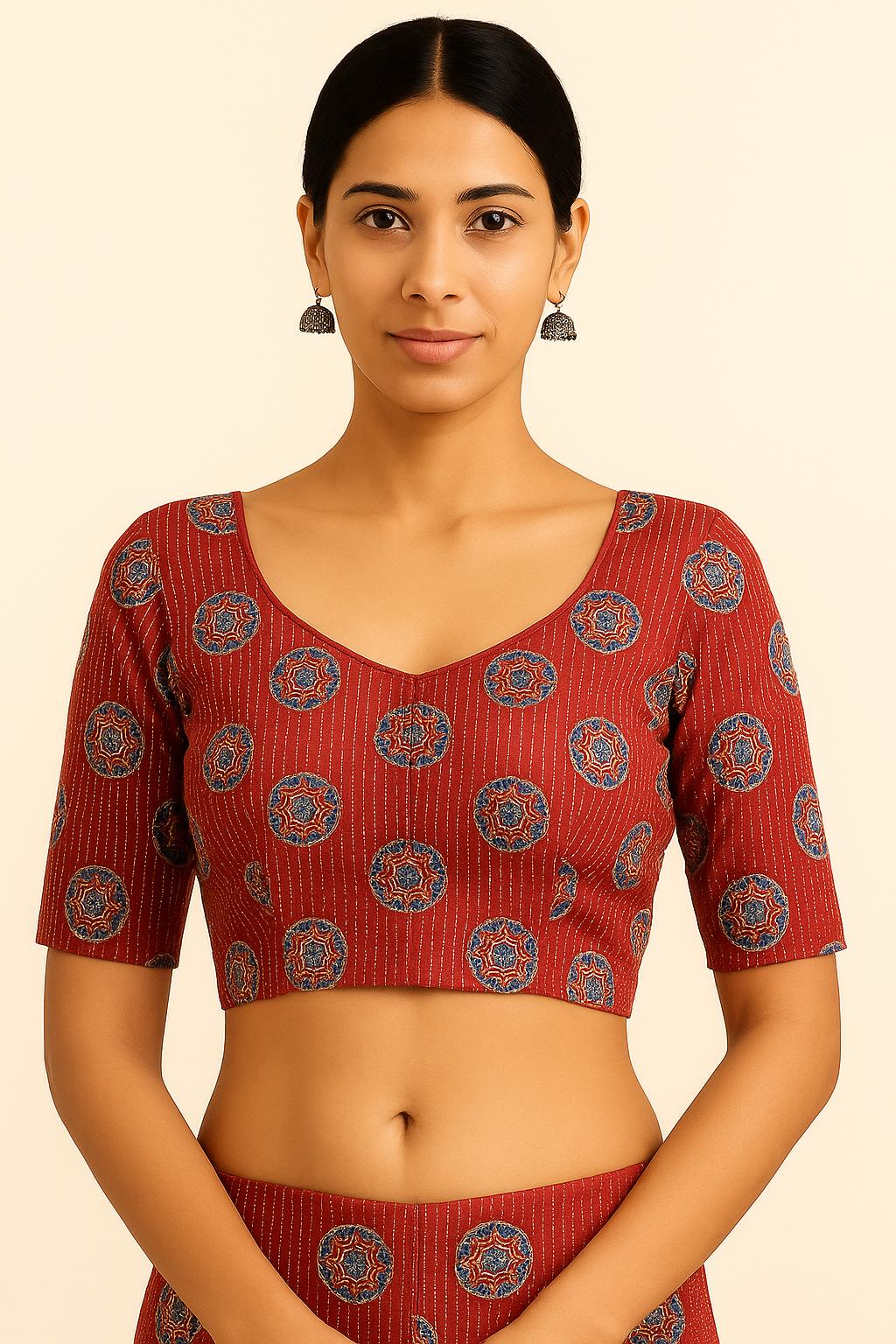 Pure 100%cotton blouse