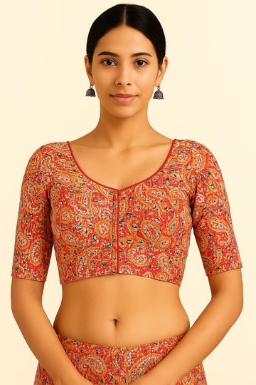 100% cotton with lining blouse